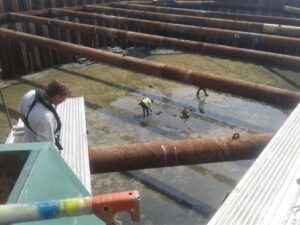 Vliegtuigberging IJsselmeer Lemmer bemaling Vickers Wellingon bommenwerper