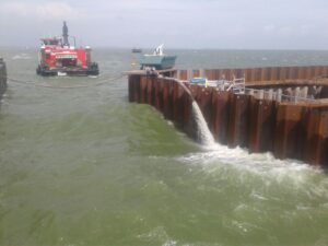 Vliegtuigberging IJsselmeer Lemmer bemaling Vickers Wellingon bommenwerper