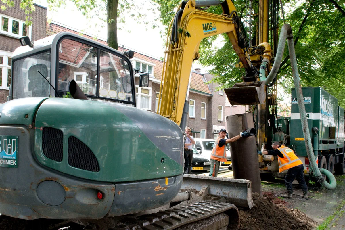 Beperkte ruimte op locatie