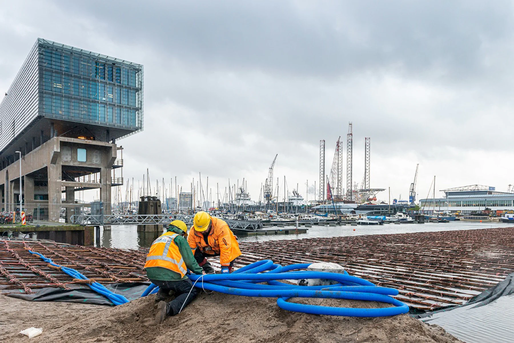 Retourbemaling als onderdeel van bronbemaling