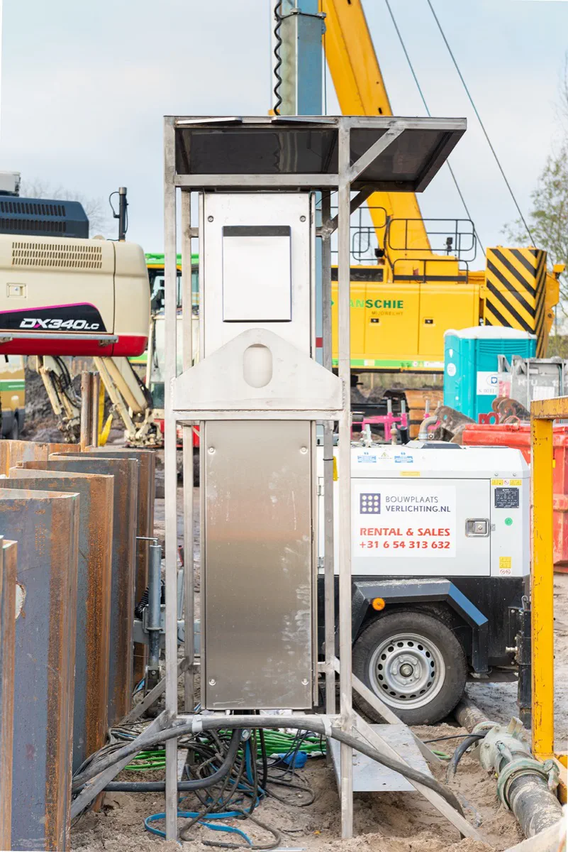 Alarmsysteem gekoppeld aan eigen uitvoerders